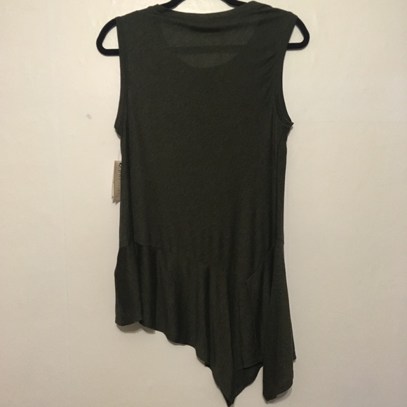 NWT Philosophy Asymmetrical Hem Sleeveless Top - Picture 4 of 4